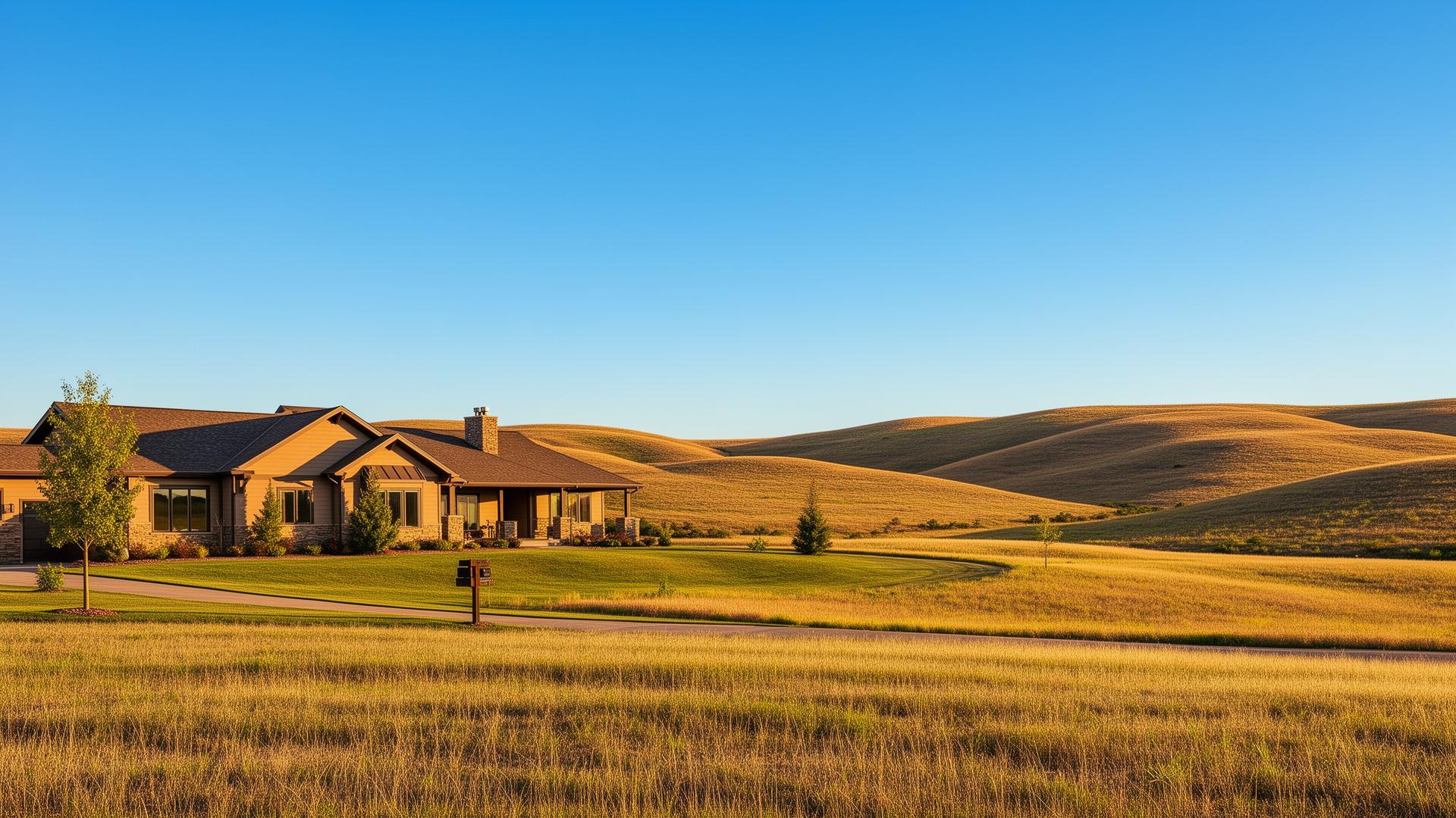 Welcoming property landscape